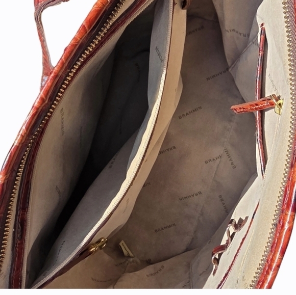 Brahmin Asher Medium Tote Pecan Melbourne - Picture 16 of 16